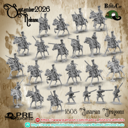 1808 Bavarian Dragoons with Carbines