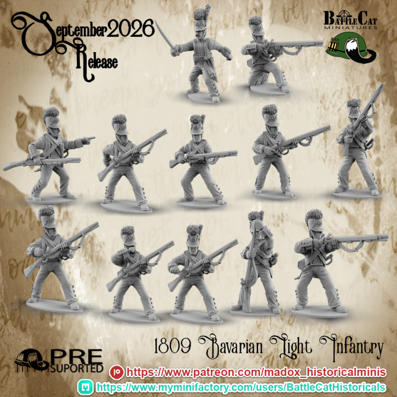 1809 Bavarian Light Infantry