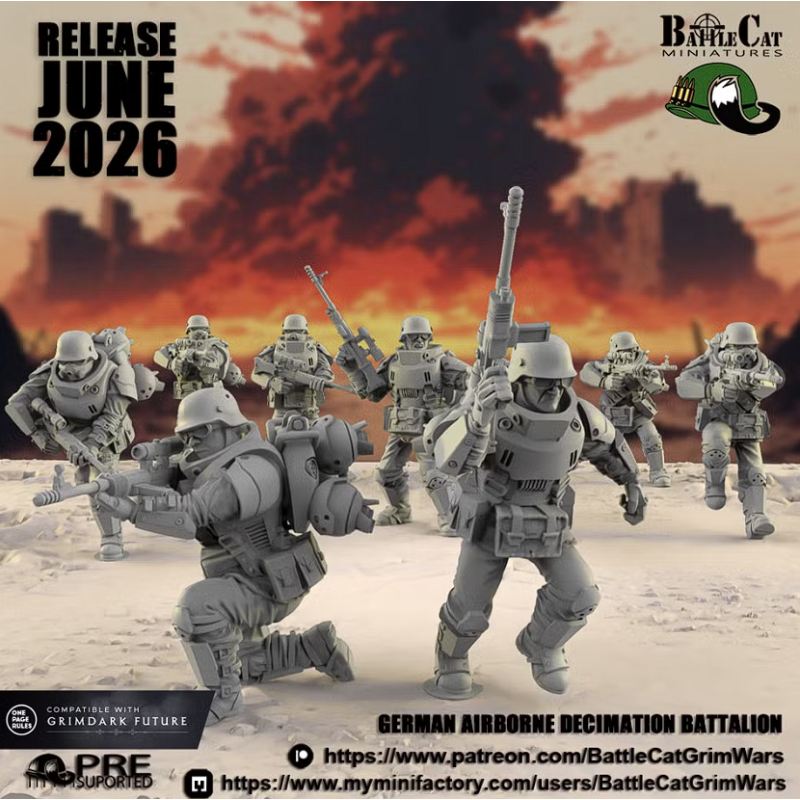 German Airborne decimation battalion