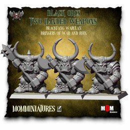 Black Orcs - Two Handed Weapons (Blackfang Warclan). Orcs MOM