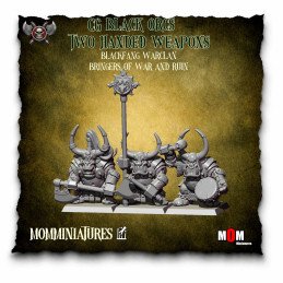 CG Black Orcs - Two Handed Weapons (Blackfang Warclan). Orcs MOM