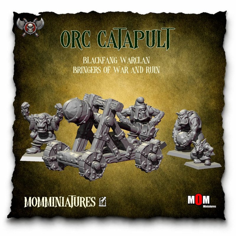 Catapulta orca (Clan de Guerra Colmillo Negro). Orcos MOM