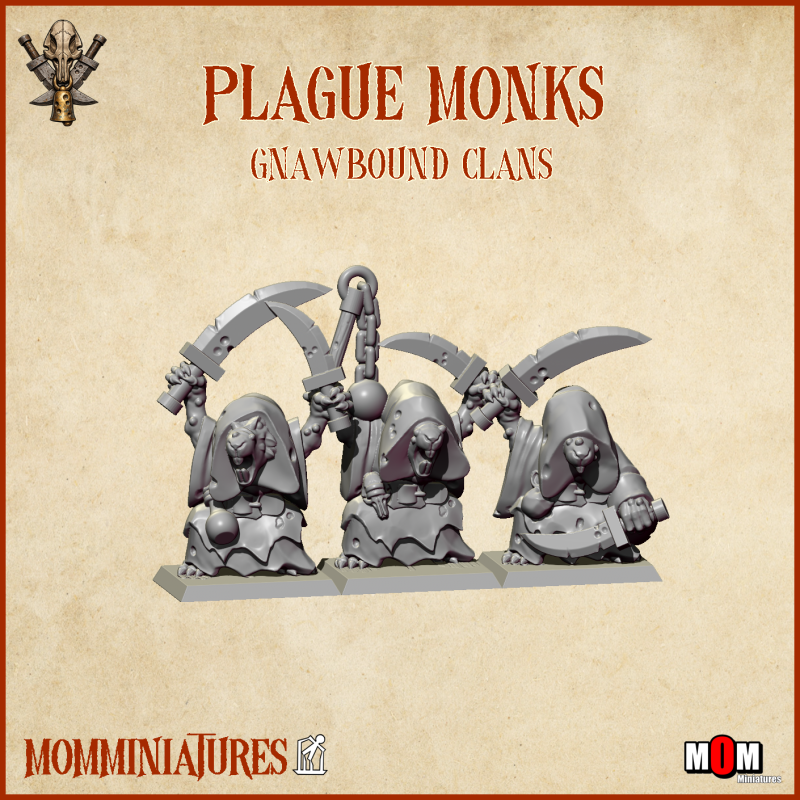 Monjes de la plaga (Clanes Roedores). Clanes de guerra roedores