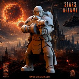 TSF Solarkin Special Weapons by The beholder miniatures | 35 mm & 32 mm Sci-Fi Miniature