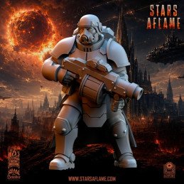 TSF Solarkin Special Weapons by The beholder miniatures | 35 mm & 32 mm Sci-Fi Miniature
