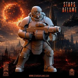 TSF Solarkin Special Weapons by The beholder miniatures | 35 mm & 32 mm Sci-Fi Miniature