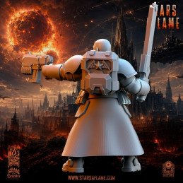 Armas especiales Solarkin TSF de The beholder miniatures | Miniatura sci-fi 35 mm y 32 mm