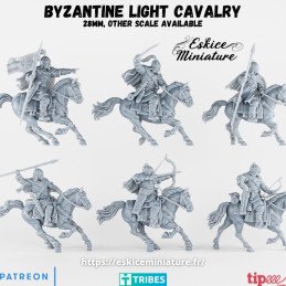 Caballería ligera bizantina de Eskice Miniatures | 1/56 (28mm)
