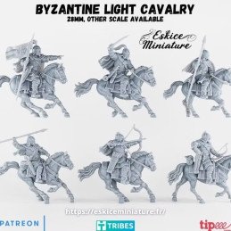 Caballería ligera bizantina de Eskice Miniatures | 1/56 (28mm)
