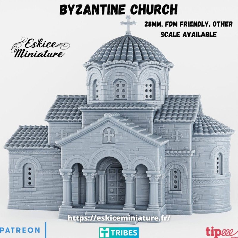 Iglesia bizantina de Eskice Miniatures | 1/56 (28mm)