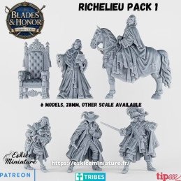 Richelieu Pack 1 by Eskice Miniatures | 1/56 (28mm)