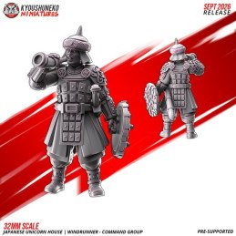 Windrunner Command Group by Kyoushuneko Miniatures | 28/32mm