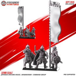 Windrunner Command Group by Kyoushuneko Miniatures | 28/32mm