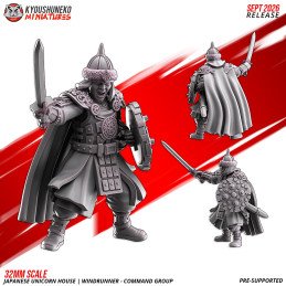 Windrunner Command Group by Kyoushuneko Miniatures | 28/32mm