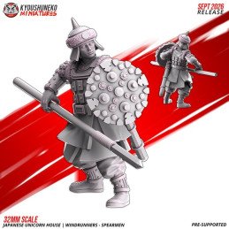 Windrunner Spearmen by Kyoushuneko Miniatures | 28/32mm