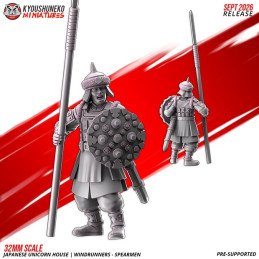 Windrunner Spearmen by Kyoushuneko Miniatures | 28/32mm