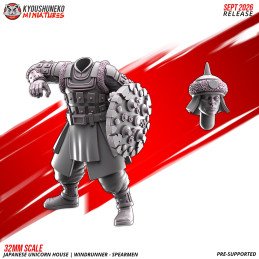 Windrunner Spearmen by Kyoushuneko Miniatures | 28/32mm