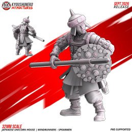 Windrunner Spearmen by Kyoushuneko Miniatures | 28/32mm