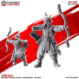 Windrunner Archers by Kyoushuneko Miniatures | 28/32mm
