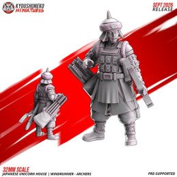 Arqueros Corredores del Viento de Kyoushuneko Miniatures | 28/32 mm