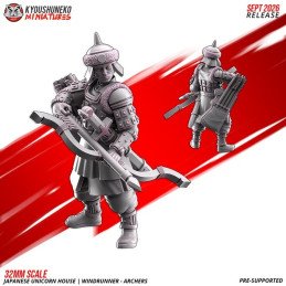 Windrunner Archers by Kyoushuneko Miniatures | 28/32mm