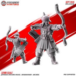 Windrunner Archers by Kyoushuneko Miniatures | 28/32mm