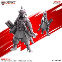 Arqueros Corredores del Viento de Kyoushuneko Miniatures | 28/32 mm