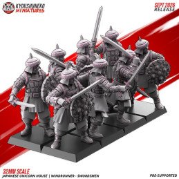 Windrunner Swordsmen by Kyoushuneko Miniatures | 28/32mm