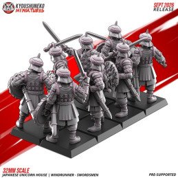 Windrunner Swordsmen by Kyoushuneko Miniatures | 28/32mm