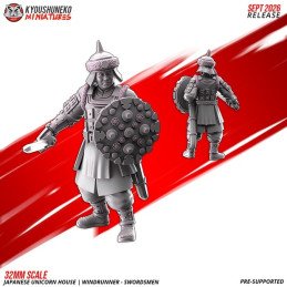 Windrunner Swordsmen by Kyoushuneko Miniatures | 28/32mm