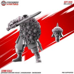 Espadachines Corredores del Viento de Kyoushuneko Miniatures | 28/32 mm