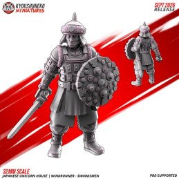 Windrunner Swordsmen by Kyoushuneko Miniatures | 28/32mm