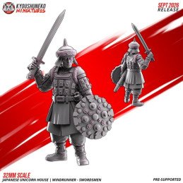 Windrunner Swordsmen by Kyoushuneko Miniatures | 28/32mm