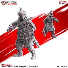 Espadachines Corredores del Viento de Kyoushuneko Miniatures | 28/32 mm
