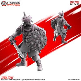 Windrunner Swordsmen by Kyoushuneko Miniatures | 28/32mm