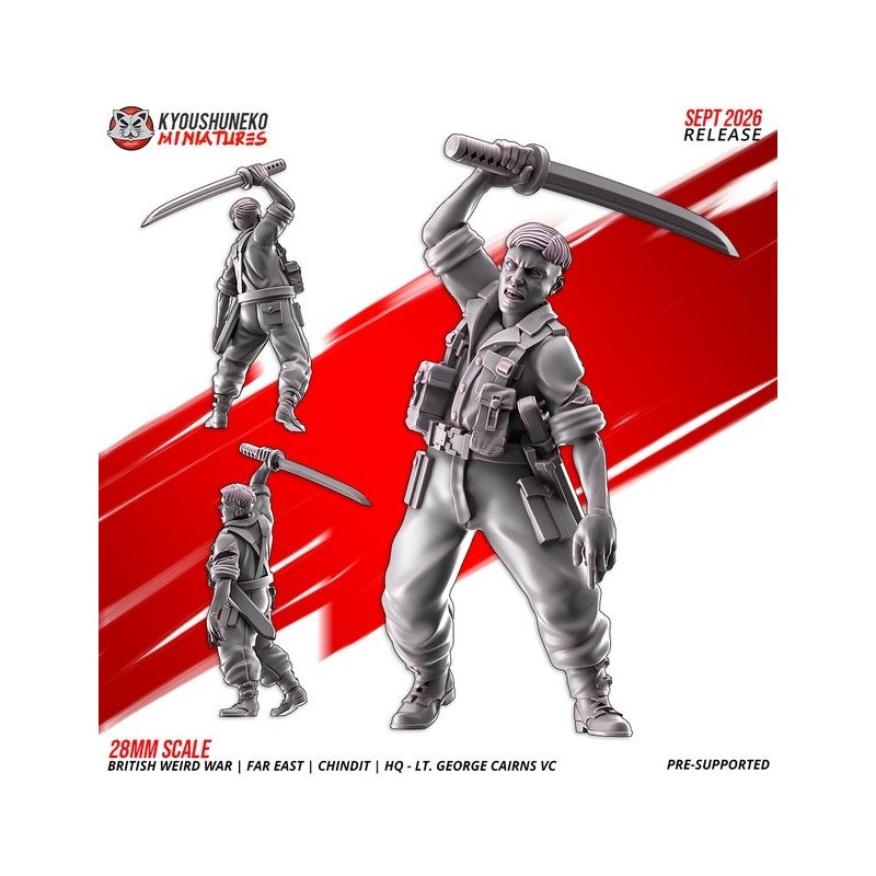 Teniente George Cairns VC (versión histórica revisada) de Kyoushuneko | 28 y 32 mm