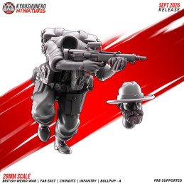 Chindit Bullpup Riflemen A by Kyoushuneko | 28 & 32 mm