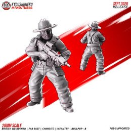 Chindit Bullpup Riflemen B by Kyoushuneko | 28 & 32 mm