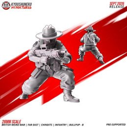 Chindit Bullpup Riflemen B by Kyoushuneko | 28 & 32 mm
