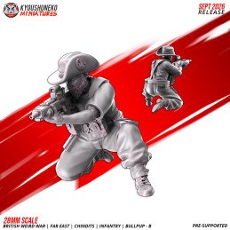 Chindit Bullpup Riflemen B by Kyoushuneko | 28 & 32 mm