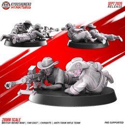Chindit Anti-Tank Rifle Team by Kyoushuneko | 28 & 32 mm