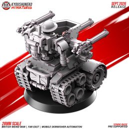 Mobile Skirmisher Automaton by Kyoushuneko | 28 & 32 mm