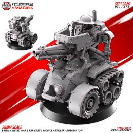 Mobile Artillery Automaton by Kyoushuneko | 28 & 32 mm