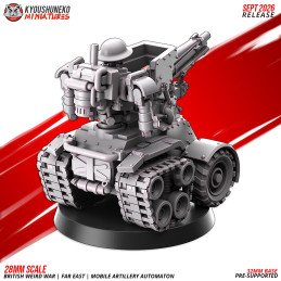 Mobile Artillery Automaton by Kyoushuneko | 28 & 32 mm