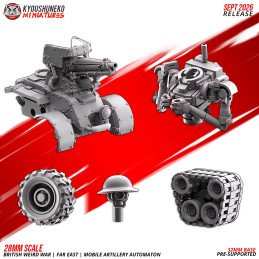 Mobile Artillery Automaton by Kyoushuneko | 28 & 32 mm
