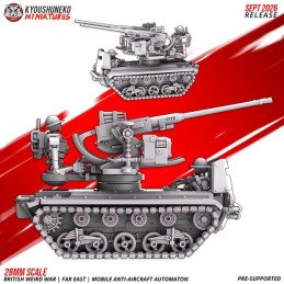 Mobile Anti-Aircraft Automaton by Kyoushuneko | 28 & 32 mm