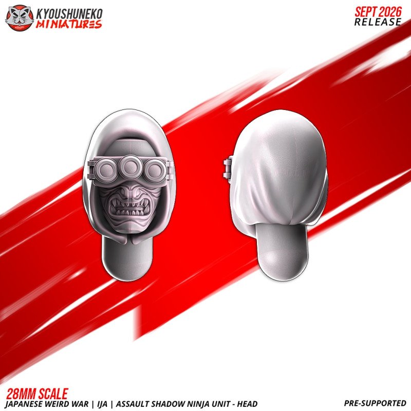 IJA Bonus Heads by Kyoushuneko | 28 & 32 mm