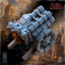 Batería imperial Neverdusk | The beholder miniatures, 32 y 35 mm