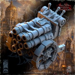 Batería imperial Neverdusk | The beholder miniatures, 32 y 35 mm