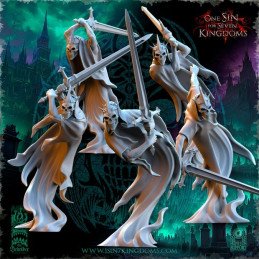 Spectral Zweihanders | The beholder miniatures, 32 & 35mm